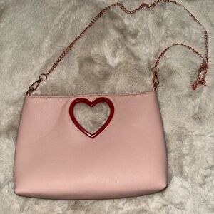 Francesca’s Heart handle purse